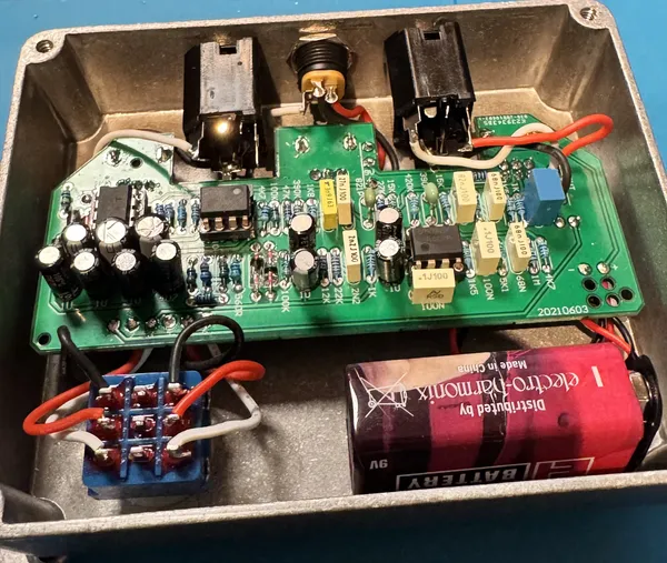 The finished board