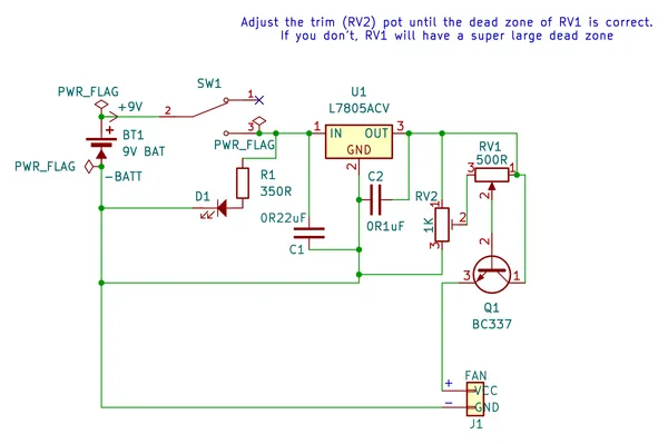 Fume extractor v1 schematic