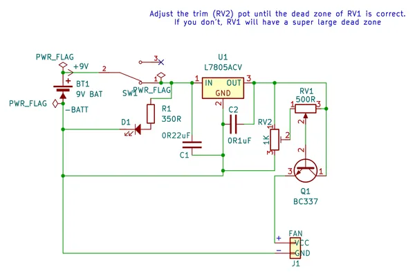 Fume extractor v2 schematic