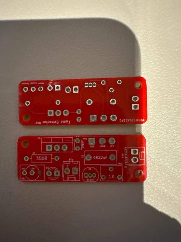The PCB on version 2
