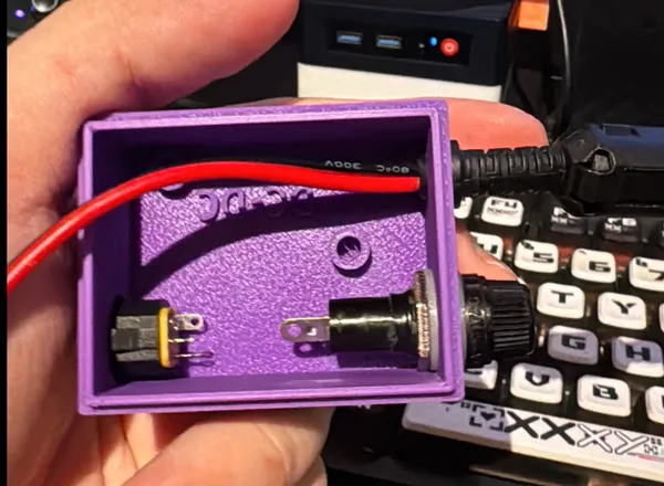 The fuse and the jack had to come to the bottom